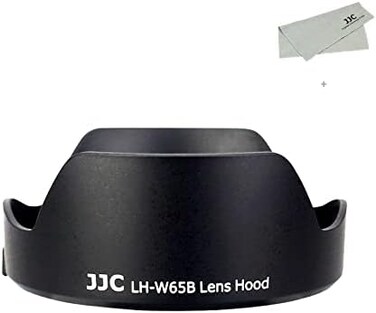 JJC Lens Hood for Canon RF 24mm F1.8 MARCRO is STM Lens on EOS R7 R6 R5 RP R Camera, Reversible Lens Shade Replace Canon EW-65C Lens Hood, Compatible with 43mm Filters and 43mm Lens Cap