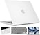 غطاء TWOLSKOO لجهاز MacBook Air مقاس 13.6 بوصة (إصدارات 2022-2025) M4 A3240 M3 A3113 M2 A2681، غطاء بلاستيكي صلب، واقي لوحة اللمس، غطاء لوحة المفاتيح، واقي الشاشة لجهاز MacBook Air مقاس 13.6 بوصة، شفا