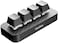 VAYDEER 4 Fully Programmable Keys with Floating Window and Macro Multifunctional Keypad, One-Handed Mechanical Keyboard Support NKRO, Hotkeys, One-Click Start, Compatible with iOS,Windows