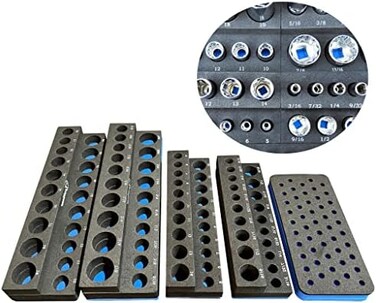 منظم مقابس TG ToolGear مع حامل رؤوس سداسية