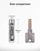 RovyVon Aurora A8 4th Gen USB C Keychain Flashlights Rechargeable, 650 Lumens 6500K Cool White Super Bright Mini Flashlight, with Red/White/365nm Sidelights, Magnetic Pocket Clip and Tail Base