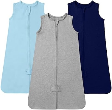 TotAha unisex-baby 0.5 Tog Sleep Sack 3 Pack baby sleeping sack (pack of 3