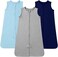 TotAha unisex-baby 0.5 Tog Sleep Sack 3 Pack baby sleeping sack (pack of 3