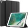 جراب JETech لجهاز iPad Pro مقاس 12.9 بوصة (موديل 2015/2017، الجيل الأول/الثاني) مع حامل قلم، غطاء نحيف للجهاز اللوحي مع ظهر من مادة TPU الناعمة، خاصية التشغيل/الإيقاف التلقائي (أسود)