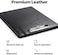 Sooez Clipboard Folder with Refillable Notepad, Premium PU Leather Clipboard Folio, Versatile Clipfolio with Storage, Letter Size Clipboard Notebook, Portfolio Clipboard with Pockets for School Office