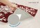 LANE LINEN Christmas Bathroom Rugs, Soft Absorbent Premium Bath Rugs for Bathroom Non Slip, 2 Piece Bathroom Rug Set, Washable Bathroom Rugs, Bath Mats for Bathroom (20' x 32'/17' x 24'- Snowflake