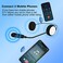 EJEAS E1Motorcycle Helmet Bluetooth 5.1 Headset, with CVC Noise Reduction Function and 3D Sound Effects, Motorbike helmet Headphone Speaker Can Connect 2 Mobile Phones