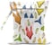 zcyxuuw Wet Bag, Wet Dry Bag, Wet Bag for Swimsuit, Travel, Beach, Pool, Diapers, Dirty Yoga Gym Clothes, Makeup Bag, Waterproof Reusable Beach Bag Ocean Decor Starfish Sea Horse Anchor