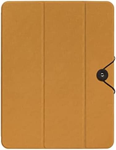 غطاء وحامل iPad قابل للطي بتصميم بسيط من Native Union W.F.A، مصنوع من مواد معاد تدويرها، متوافق مع iPad Pro مقاس 12.9 بوصة، يتميز بسهولة التركيب المغناطيسي وتصميم الأزرار والخيوط (ورق كرافت...).