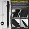 BASTION Luxury Slim Bolt Action Pen, Lightweight Aluminum EDC Pen with Fine Tip, Professional Ballpoint Pen for School and Work - Black