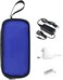 CaSZLUTION Laptop Chargers Case, Electronics Organizer Zipper Bag Case Mesh Storage Pouch for Laptop Adapter, Mouse, Power Bank, USB, Cord, Tech Accessories