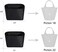 ZTUJO Hermes Picotin 18 Organizer - Luxury Purse Insert, Silky Smooth Fits Bags (Black