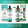 GuruNanda Oil Pulling (8 Fl.Ozwith CoconutPeppermint Oil with Tongue Scraper Inside the Box - Natural, Alcohol Free Mouthwash to Help With Fresh Breath, Teeth Whitening and Healthier TeethGums