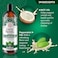 GuruNanda Oil Pulling (8 Fl.Ozwith CoconutPeppermint Oil with Tongue Scraper Inside the Box - Natural, Alcohol Free Mouthwash to Help With Fresh Breath, Teeth Whitening and Healthier TeethGums