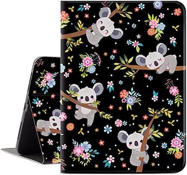 جراب CutebriCase لجهاز iPad Air 10.9 بوصة، متوافق مع الجيل الخامس/الرابع، جراب iPad Air 5/4 متعدد الزوايا مع حامل قابل للتعديل، غطاء خلفي من جلد البولي يوريثان الناعم مع خاصية التشغيل/الإيقاف التلقائي