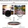 Haida Filter for Camera Pro II Multi-Coating Circular PolarizerVariable Neutral Density SLR Camera Lens Filter Waterproof Scratch Resistant Nano-Coating CPLVND Filter 77mm(2 in 1