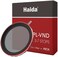 Haida Filter for Camera Pro II Multi-Coating Circular PolarizerVariable Neutral Density SLR Camera Lens Filter Waterproof Scratch Resistant Nano-Coating CPLVND Filter 77mm(2 in 1
