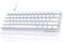 DIERYA 60% Mechanical Keyboard, DK61se Wired Gaming Keyboard with Blue Switches, LED Backlit Ultra-Compact 61 Keys Mini Office Keyboard for Windows Laptop PC Gamer Typist（White
