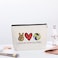 kdxpbpz Volleyball Inspirational Gifts for Women Volleyball Stuff Gifts for Volleyball Players Teams, Birthday Gifts for Women Her Best Friend BFF Bestie Makeup Bag - Peace Love Volleyball