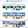 LIONWEI Powered USB 3.1 Hub, 8-Port USB C Hub with 3*USB 3.1(10Gbps, 3*USB 3.0 Data Ports, 5V/4A DC Power Adapter, USB Splitter with SD/TF Card Readers, for Laptops,PC,MacBook