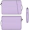 iKammo 17 17.3 inch Laptop Bag for Women, Computer Sleeve Case Compatible with HP Pavilion 17/ Envy 17/ Dell/Lenovo IdeaPad/LG Gram/MSI/ASUS Notebook/Razer Blade Pro 17, Purple
