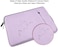 iKammo 17 17.3 inch Laptop Bag for Women, Computer Sleeve Case Compatible with HP Pavilion 17/ Envy 17/ Dell/Lenovo IdeaPad/LG Gram/MSI/ASUS Notebook/Razer Blade Pro 17, Purple