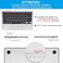 CaseBuy Full Body Palm Rest Protector(3 in 1for 2025-2022 MacBook Air M2 M3 M4 13.6" A2681 A3113 A3240 Anti-Scratch Keyboard Protective Skin Cover for M2 M3 M4 MacBook Air 13.6" -Midnight