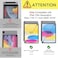 جراب ZtotopCases لجهاز iPad من الجيل العاشر، مقاس 10.9 بوصة، إصدار 2022، غطاء جلدي فاخر للأعمال مع خاصية التشغيل/الإيقاف التلقائي، غطاء متعدد الزوايا مع حامل قلم، بني