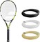 Babolat Pure Aero Tennis Racquet (7th Gen- Strung with 16g White Babolat Syn Gut at Mid-Range Tension