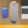 D-Line Cable Management Box, Power Strip Holder, Floor Outlet Hiders, Desk Cord Organizer, Cover TV Wires, Wire Storage, Extension Hider, Office Concealer for Cords - Small, Wood-Effect Lid