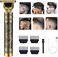 RQTYBUI Hair Clippers for Men, Cordless Electric Hair Trimmer Rechargeable Beard Trimmer Shaver, Electric T Blade Trimmer Zero Gapped Edgers Hair Cutting Kit with Guide Combs(Dragon