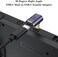 AuviPal 90 Degree Right Angle USB C Male to USB C Female Adapter, Up and Down USB Type C Adapter Extender for Steam Deck, ROG Ally, Switch, Notebook, PC, Tablet, Phone and More - 2 Pack