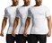 ATHLIO 1 or 3 Pack Men's Cool Dry Short Sleeve Compression Shirts, Sports Baselayer T-Shirts Tops, Athletic Workout Shirt