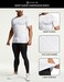 ATHLIO 1 or 3 Pack Men's Cool Dry Short Sleeve Compression Shirts, Sports Baselayer T-Shirts Tops, Athletic Workout Shirt
