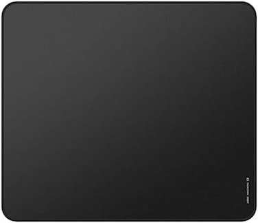 Pulsar Gaming Gears - Paracontrol XL (حجم كبير) لوحة ماوس احترافية للرياضات الإلكترونية V2 - لوحة متوسطة إلى عالية السرعة، حواف مخيطة، سطح علوي متين من مادة هجينة، 16.5 × 19.3 (XL، أسود)