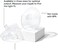 Willow Go Breast Pump Flanges, 2-Count - 24mm - Breast Shields for Willow Go Wearable Double Electric Breast Pump