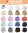 Handshop 100% Cotton Flat Shoelaces 5/16" - 4 Colors in 40"-63" Shoe Laces