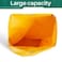 Amylove Replacement Janitorial Cart Bag High Capacity Cleaning Cart Bag Janitorial Supplies Waterproof Housekeeping Cart Cleaning Bags for Housekeepers Janitor Cart Bag, 16x11x27 In, Yellow (1 Pc