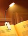 Monotremp Book Lights for Reading at Night in Bed, 80 Hours Runtime Rechargeable Reading Lights for Books in Bed, 3 Brightness Levels &times; 3 Color Temperatures, 1.3 oz Lightweight