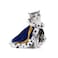 عباءة فرو فاخرة من Lovelyshop Pet Serial للكلاب والقطط، مثالية لأزياء الهالوين، ولأزياء التنكر للملوك والملكات والأمراء والأمراء (صغير، أحمر)