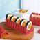 HI NINGER Sushi Making Kit Deluxe Edition - Complete 12PCS Kit with Rice Roll Mold, Press, Sushi Knife, Mat, Chopsticks