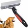 Tsxurepaw Undercoat Rake for Dogs - Dog Brushes for Grooming Large Dogs Long Hair Dog Rake Pet Supplies Pet Comb Long Tooth Pet Grooming Brush with Anti-Slip Handle