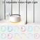 BrownNoise Brown Noise Sound Machine with 30 Soothing Sounds 12 Colors Night Light White Noise Machine for Adults Baby Kids Sleep Machines Memory Function 36 Volume Levels 5 Timers for Home Office Tra