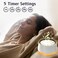 BrownNoise Brown Noise Sound Machine with 30 Soothing Sounds 12 Colors Night Light White Noise Machine for Adults Baby Kids Sleep Machines Memory Function 36 Volume Levels 5 Timers for Home Office Tra