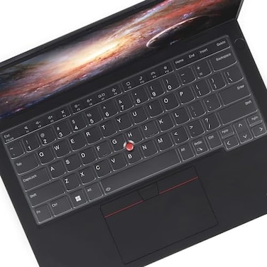 غطاء لوحة مفاتيح MUBUY-GOL لأجهزة Lenovo ThinkPad X1 Carbon من الجيل 11/10 مقاس 14 بوصة (موديلات 2023 و2024)، وThinkPad T14 وT14s وL14 وP14s من الجيل 4/3، وThinkPad X1 Yoga من الجيل 8/7، وE14 من الجيل