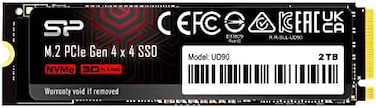 SP Silicon Power UD90 2TB NVMe PCIe 4.0 M.2 2280 Gen4 SSD, Up to 5000MB/s, Internal Solid State Drive for Desktop Laptop Computer