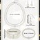 Glenmal Pearl Jewelry Set for Women Wedding Faux Girls Pearl Necklace Bracelet Earrings Set Simulated Kids Pearl Set White for Halloween Costume Accessories Birthday Party Gift