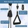 Fanwer Upgraded Neck Stretcher Cervical Neck Traction Device, Double Ratchet Neck Tension Relief Portable Over The Door Device, for Neck Pain Relief, Vertebrae Disk Herniation,Black