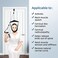 Fanwer Upgraded Neck Stretcher Cervical Neck Traction Device, Double Ratchet Neck Tension Relief Portable Over The Door Device, for Neck Pain Relief, Vertebrae Disk Herniation,Black