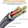 MCSPER 3.5mm to 2.5mm Aux Audio Cable (6.6FT, 90 Degree Right Cord Compatible with Bose 700 QuietComfort QC45 QC35II QC35 QC25 Noise Cancelling Headphones, JBL E45BT E55BT E65BTNC Bluetooth Earphone(G